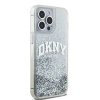 DKNY DKHCP15LLBNAET iPhone 15 Pro6.1 biały/white hardcase Liquid Glitter Big Logo
